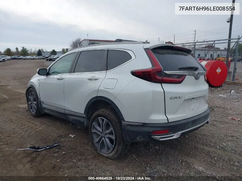 2020 Honda Cr-V Hybrid Touring VIN: 7FART6H96LE008554 Lot: 40664528