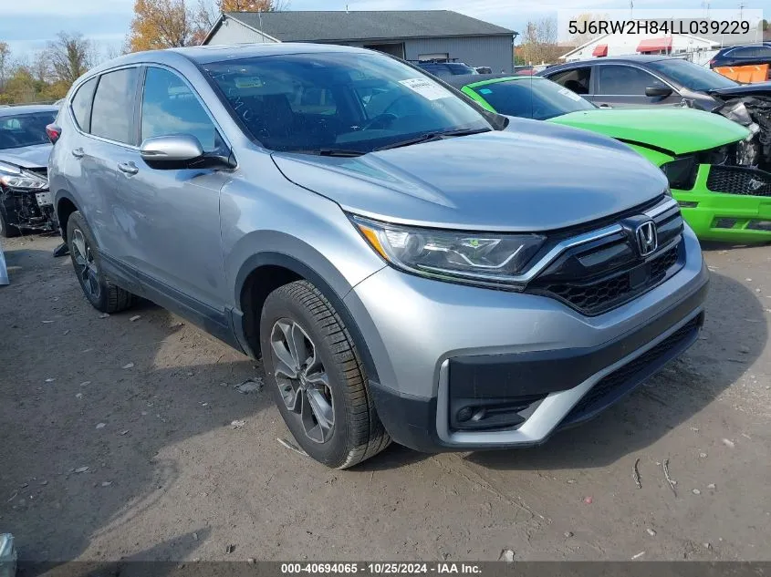 2020 Honda Cr-V Awd Ex-L VIN: 5J6RW2H84LL039229 Lot: 40694065