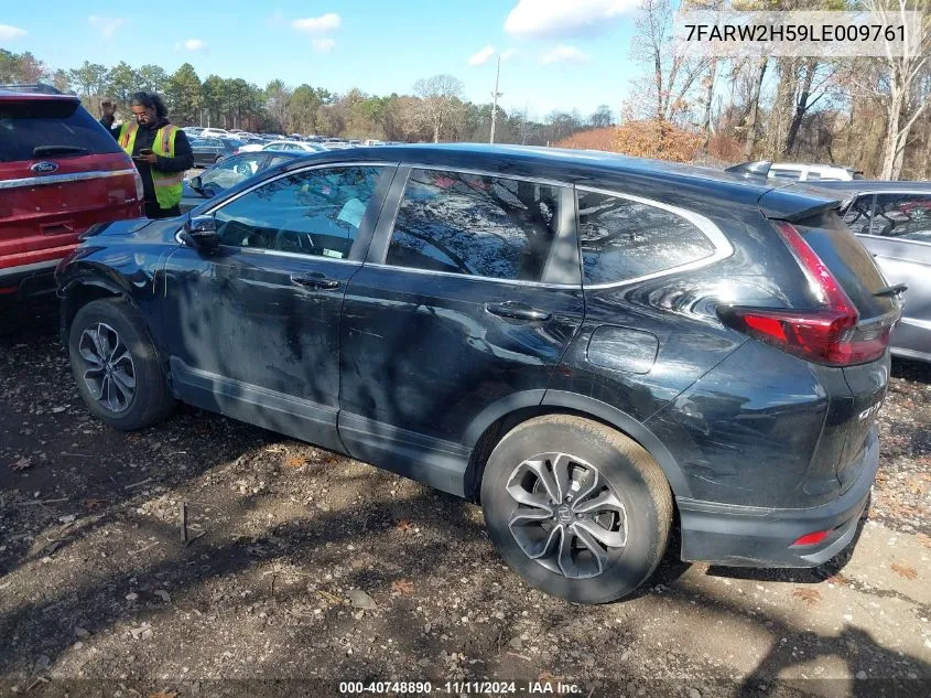 2020 Honda Cr-V Awd Ex VIN: 7FARW2H59LE009761 Lot: 40748890