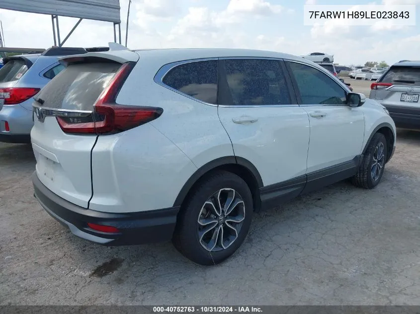 2020 Honda Cr-V 2Wd Ex-L VIN: 7FARW1H89LE023843 Lot: 40752763