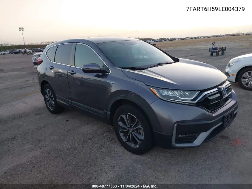 2020 Honda Cr-V Hybrid Ex VIN: 7FART6H59LE004379 Lot: 40777363