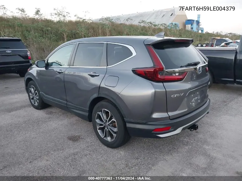 2020 Honda Cr-V Hybrid Ex VIN: 7FART6H59LE004379 Lot: 40777363