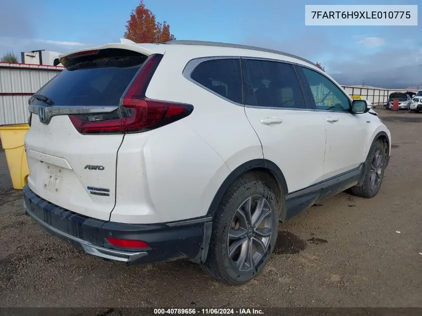 2020 Honda Cr-V Hybrid Touring VIN: 7FART6H9XLE010775 Lot: 40789656