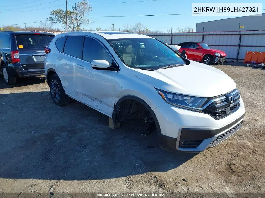 2020 Honda Cr-V 2Wd Ex-L VIN: 2HKRW1H89LH427321 Lot: 40853296