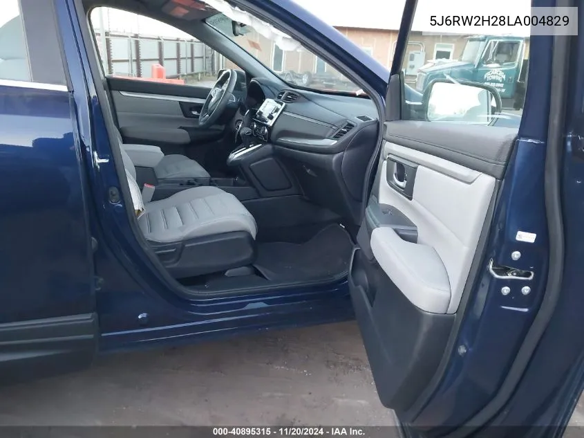 2020 Honda Cr-V Awd Lx VIN: 5J6RW2H28LA004829 Lot: 40895315