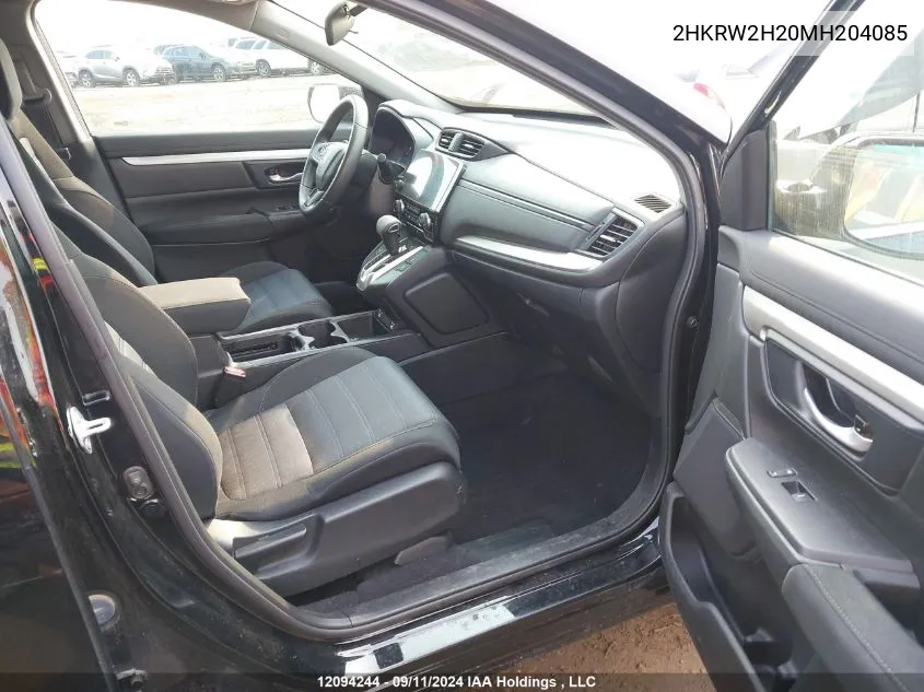 2021 Honda Cr-V VIN: 2HKRW2H20MH204085 Lot: 12094244