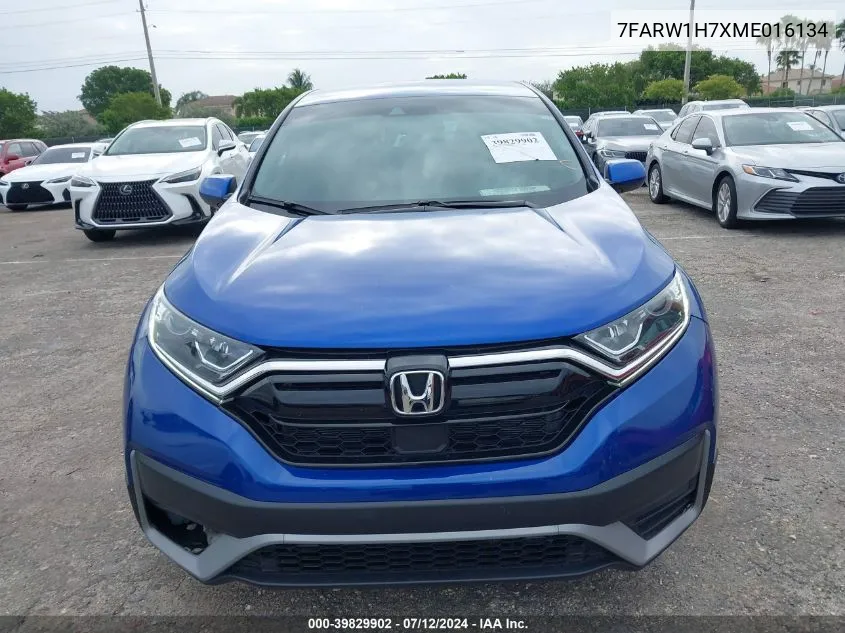 2021 Honda Cr-V 2Wd Special Edition VIN: 7FARW1H7XME016134 Lot: 39829902