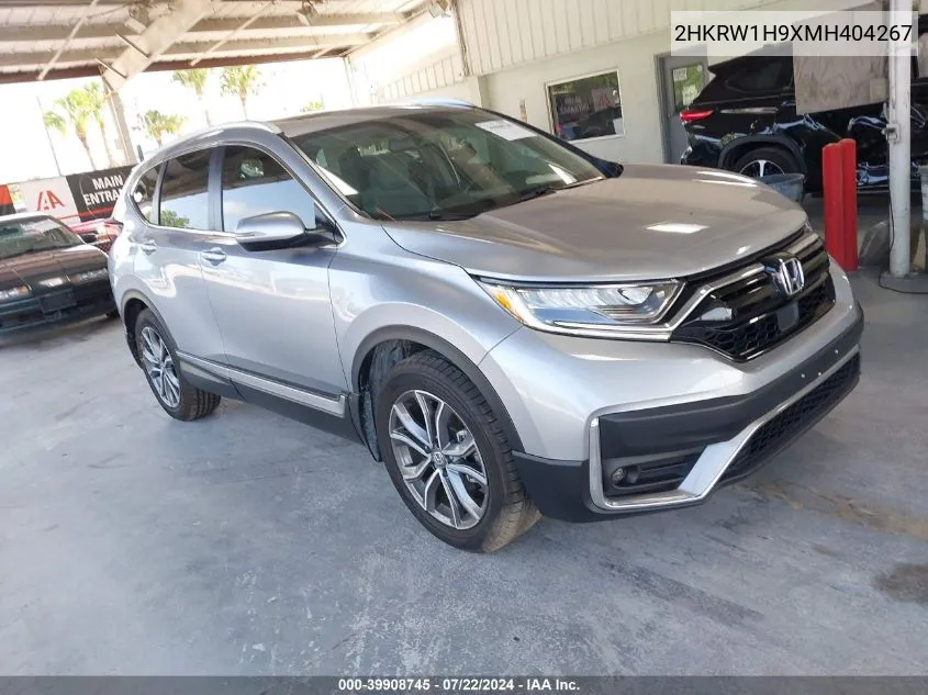 2021 Honda Cr-V 2Wd Touring VIN: 2HKRW1H9XMH404267 Lot: 39908745