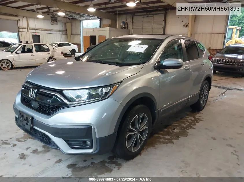 2HKRW2H50MH661893 2021 Honda Cr-V Awd Ex