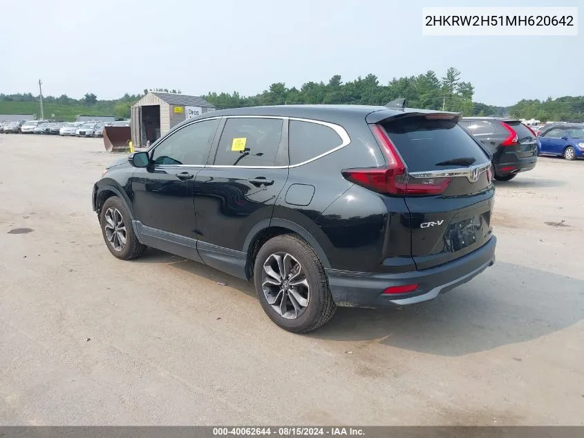 2HKRW2H51MH620642 2021 Honda Cr-V Awd Ex