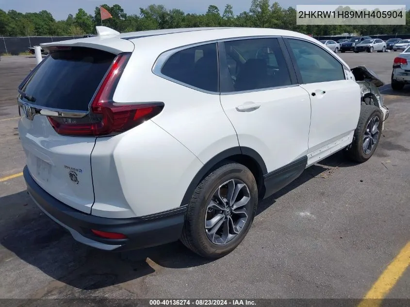 2HKRW1H89MH405904 2021 Honda Cr-V 2Wd Ex-L