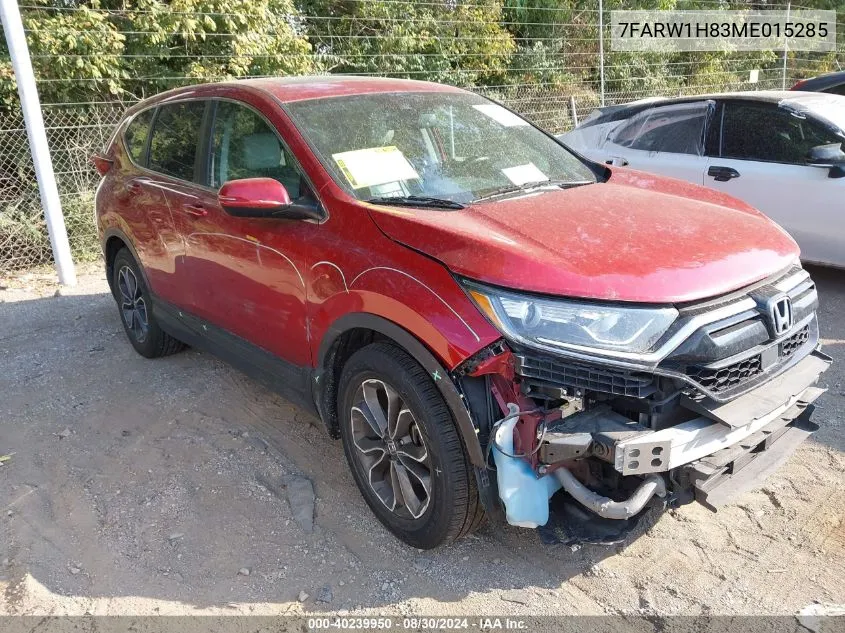 7FARW1H83ME015285 2021 Honda Cr-V 2Wd Ex-L