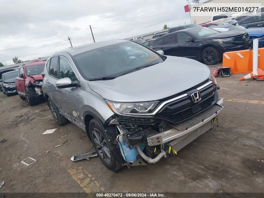 2021 Honda Cr-V Ex VIN: 7FARW1H52ME014277 Lot: 40270472