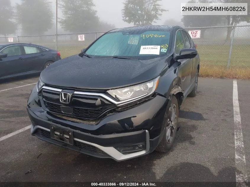 2HKRW2H54MH608226 2021 Honda Cr-V Ex