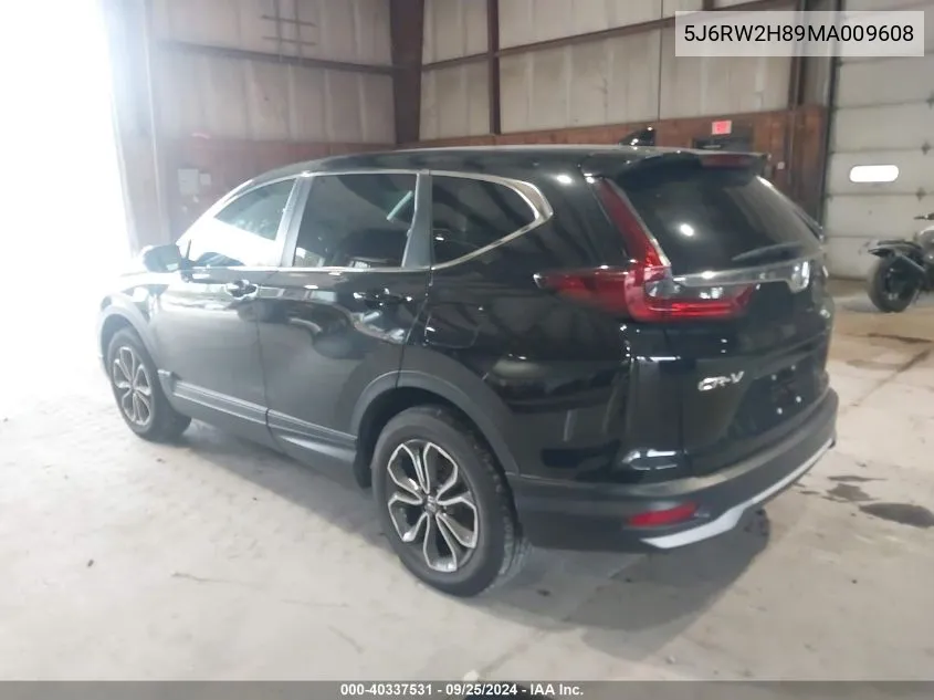 5J6RW2H89MA009608 2021 Honda Cr-V Awd Ex-L