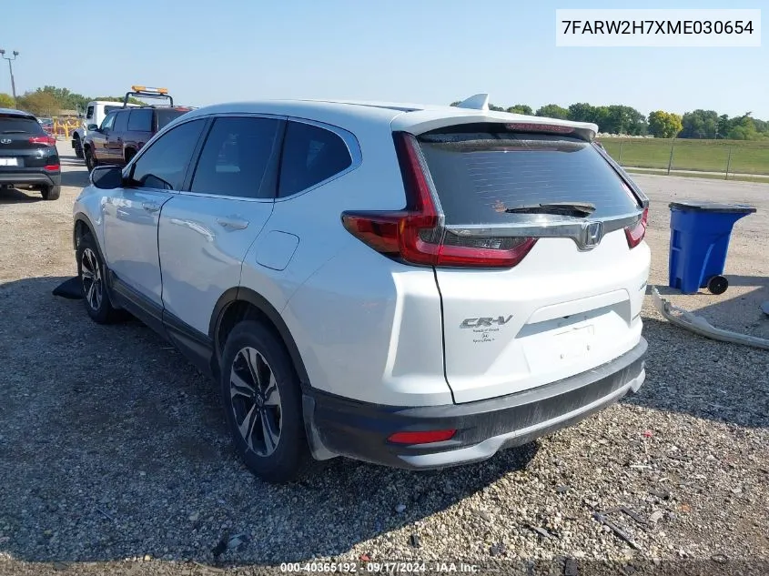 2021 Honda Cr-V Special Edition VIN: 7FARW2H7XME030654 Lot: 40365192