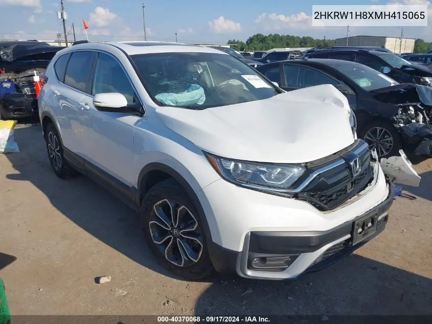 2HKRW1H8XMH415065 2021 Honda Cr-V 2Wd Ex-L