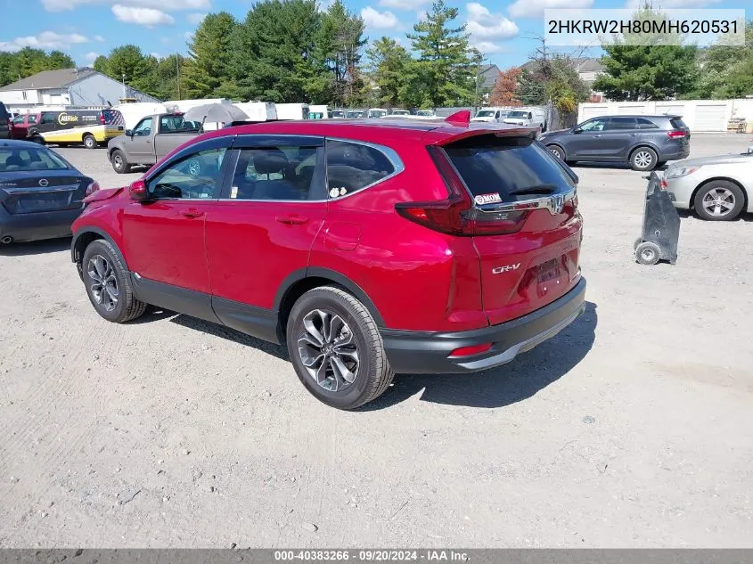 2HKRW2H80MH620531 2021 Honda Cr-V Awd Ex-L