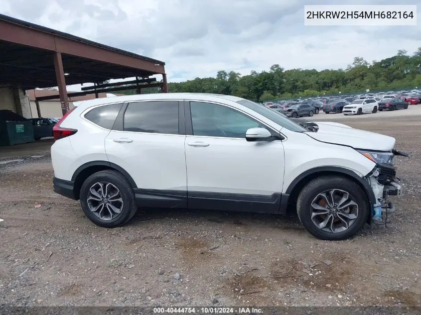 2021 Honda Cr-V Ex VIN: 2HKRW2H54MH682164 Lot: 40444754