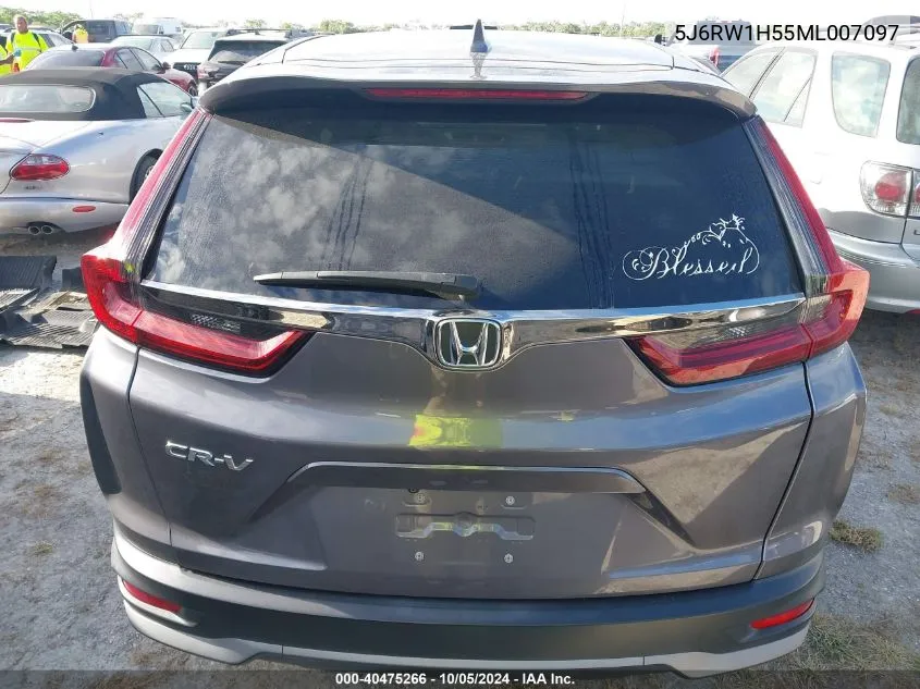 2021 Honda Cr-V 2Wd Ex VIN: 5J6RW1H55ML007097 Lot: 40475266