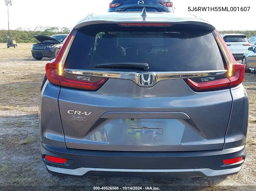 2021 Honda Cr-V 2Wd Ex VIN: 5J6RW1H55ML001607 Lot: 40526568