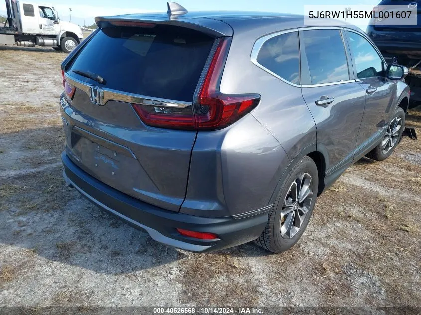 2021 Honda Cr-V 2Wd Ex VIN: 5J6RW1H55ML001607 Lot: 40526568