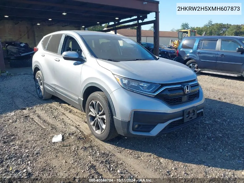 2021 Honda Cr-V Ex VIN: 2HKRW2H5XMH607873 Lot: 40546704