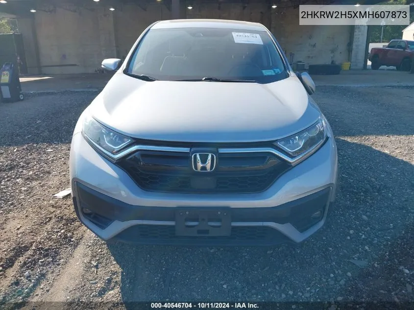 2021 Honda Cr-V Ex VIN: 2HKRW2H5XMH607873 Lot: 40546704