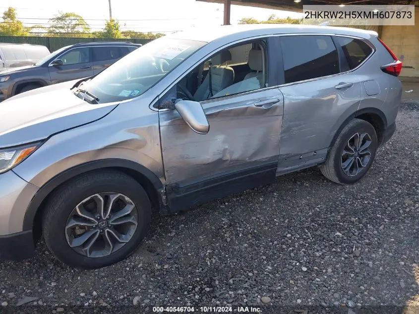 2021 Honda Cr-V Ex VIN: 2HKRW2H5XMH607873 Lot: 40546704