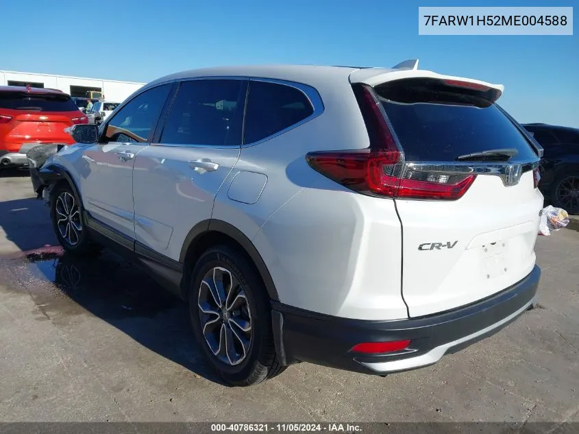 2021 Honda Cr-V 2Wd Ex VIN: 7FARW1H52ME004588 Lot: 40786321