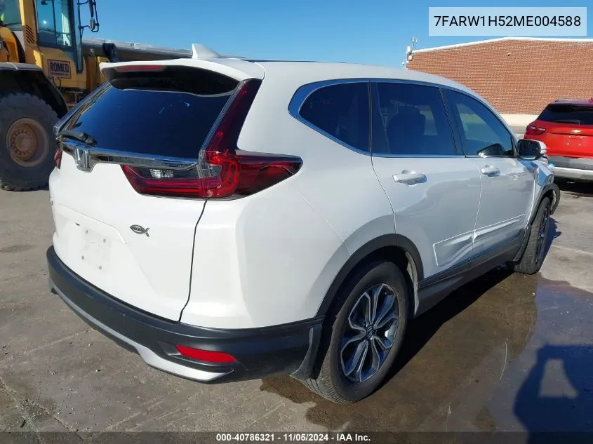 2021 Honda Cr-V 2Wd Ex VIN: 7FARW1H52ME004588 Lot: 40786321