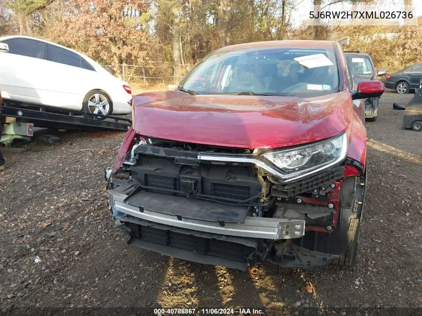 2021 Honda Cr-V Awd Special Edition VIN: 5J6RW2H7XML026736 Lot: 40788867