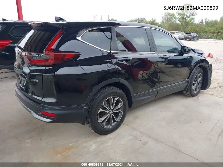 2021 Honda Cr-V Awd Ex-L VIN: 5J6RW2H82MA009899 Lot: 40809372