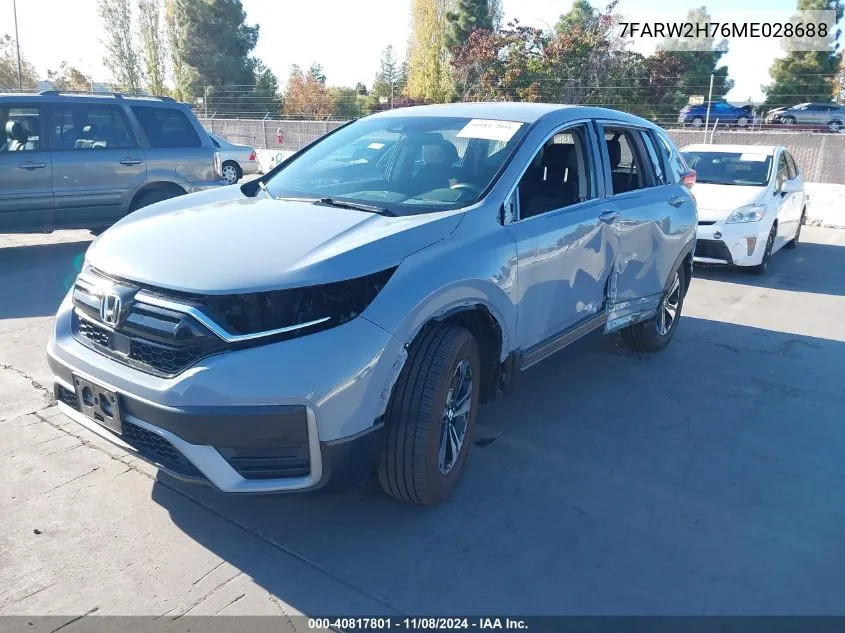 2021 Honda Cr-V Awd Special Edition VIN: 7FARW2H76ME028688 Lot: 40817801