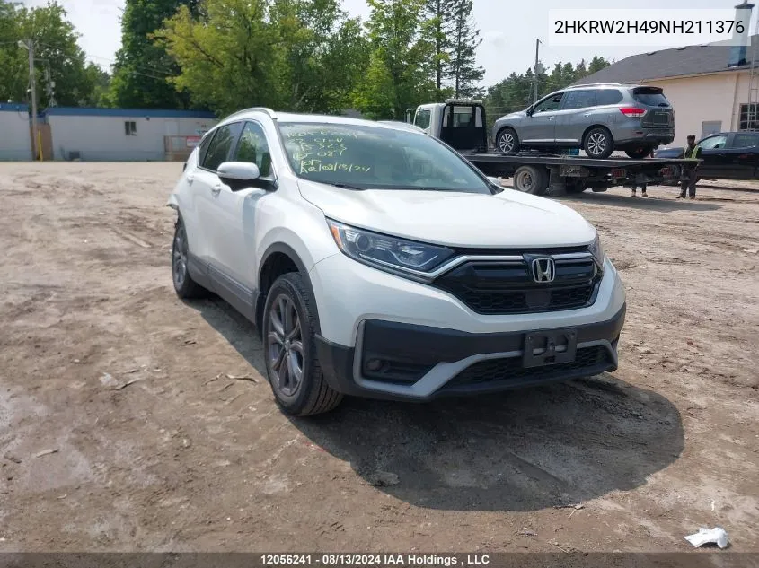 2022 Honda Cr-V VIN: 2HKRW2H49NH211376 Lot: 12056241