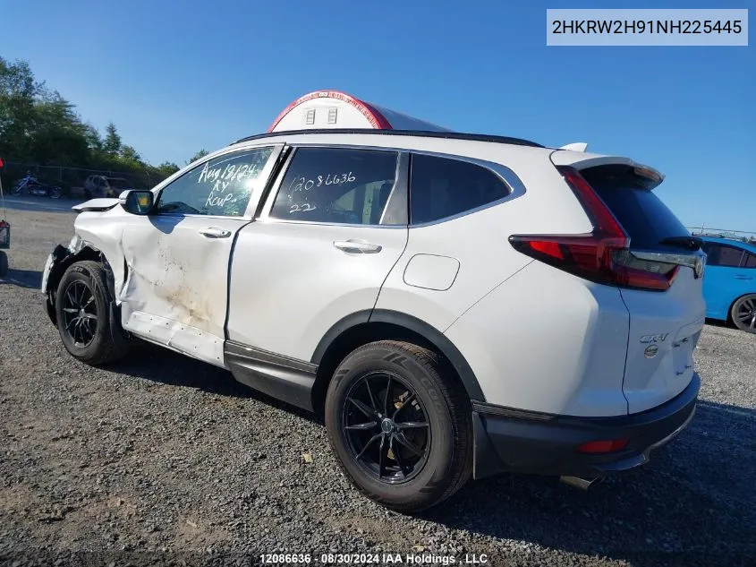 2022 Honda Cr-V VIN: 2HKRW2H91NH225445 Lot: 12086636