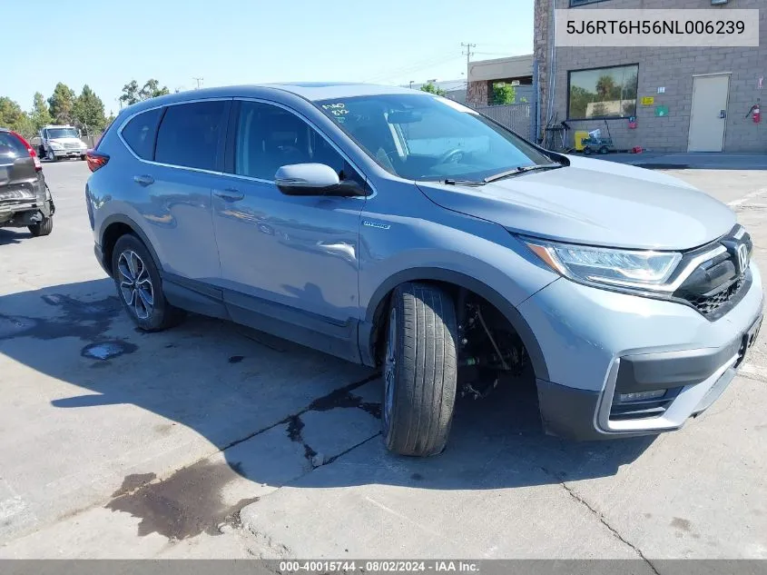 5J6RT6H56NL006239 2022 Honda Cr-V Hybrid Ex