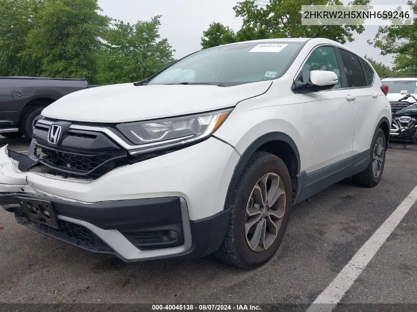 2HKRW2H5XNH659246 2022 Honda Cr-V Awd Ex