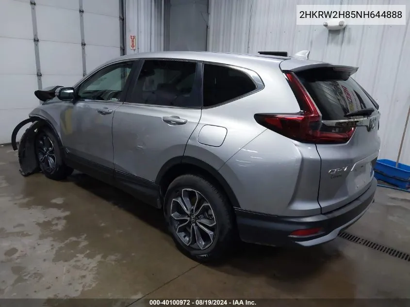 2HKRW2H85NH644888 2022 Honda Cr-V Awd Ex-L