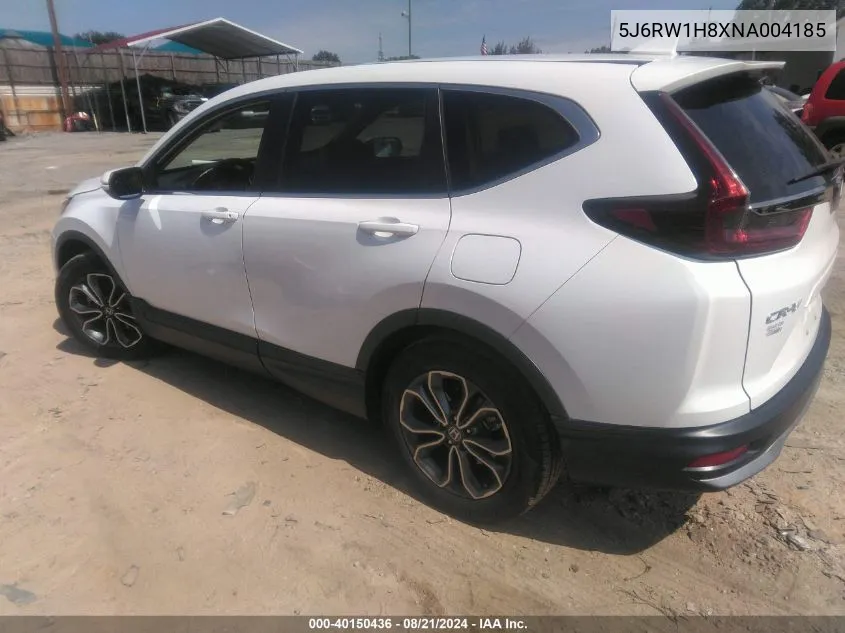 2022 Honda Cr-V Exl VIN: 5J6RW1H8XNA004185 Lot: 40150436