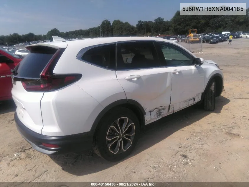 5J6RW1H8XNA004185 2022 Honda Cr-V Exl