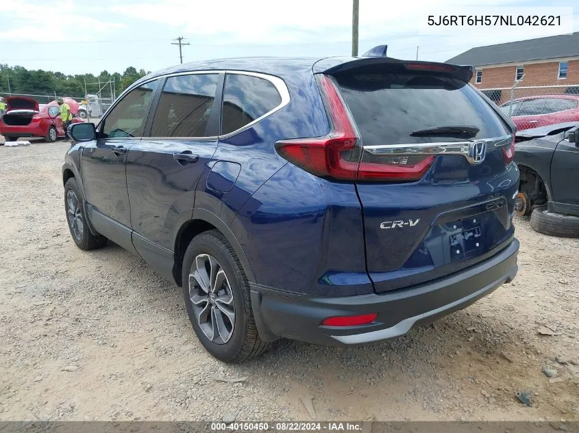 5J6RT6H57NL042621 2022 Honda Cr-V Hybrid Ex