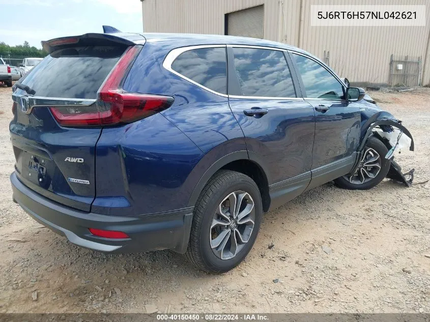 5J6RT6H57NL042621 2022 Honda Cr-V Hybrid Ex