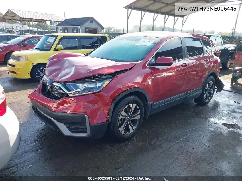 2022 Honda Cr-V 2Wd Special Edition VIN: 7FARW1H73NE005445 Lot: 40325583