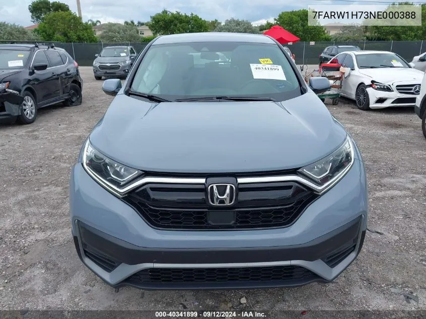 2022 Honda Cr-V 2Wd Special Edition VIN: 7FARW1H73NE000388 Lot: 40341899