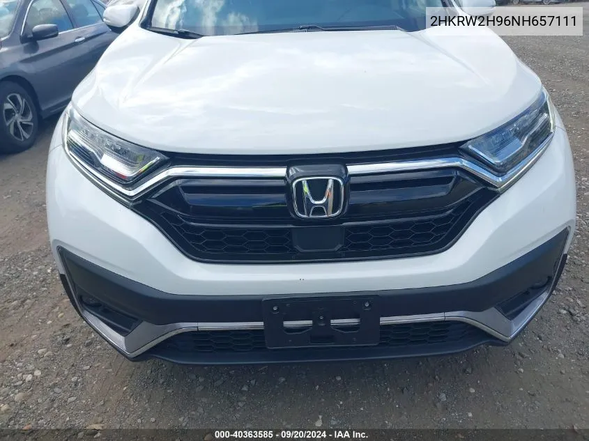 2HKRW2H96NH657111 2022 Honda Cr-V Awd Touring