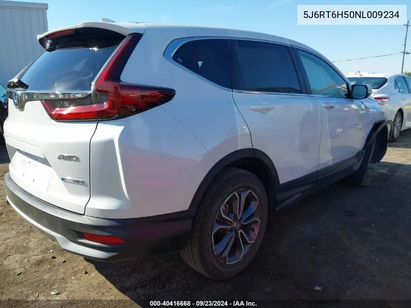 5J6RT6H50NL009234 2022 Honda Cr-V Hybrid Ex