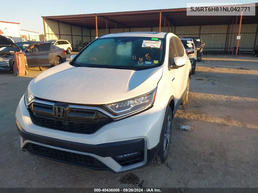 5J6RT6H81NL042771 2022 Honda Cr-V Exl