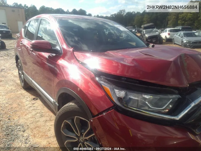 2HKRW2H82NH656884 2022 Honda Cr-V Awd Ex-L