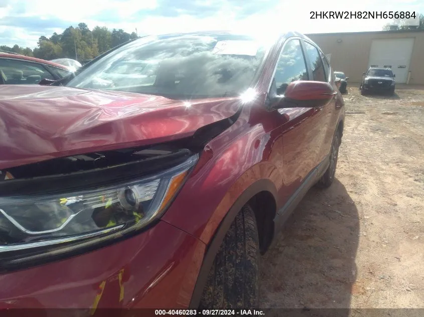 2HKRW2H82NH656884 2022 Honda Cr-V Awd Ex-L